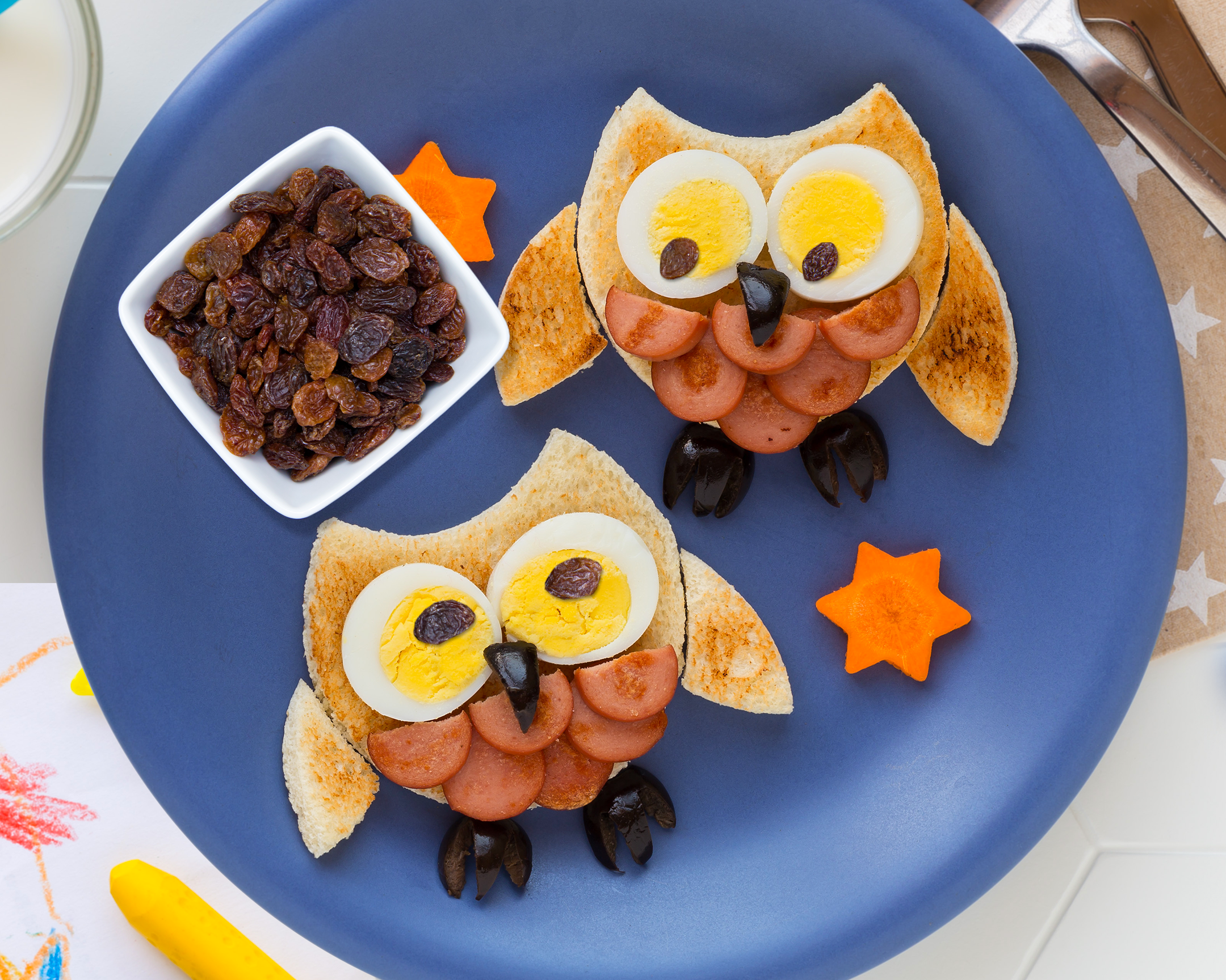 Fun Food Tutorial: Owl Yogurt Bowl - Eats Amazing.